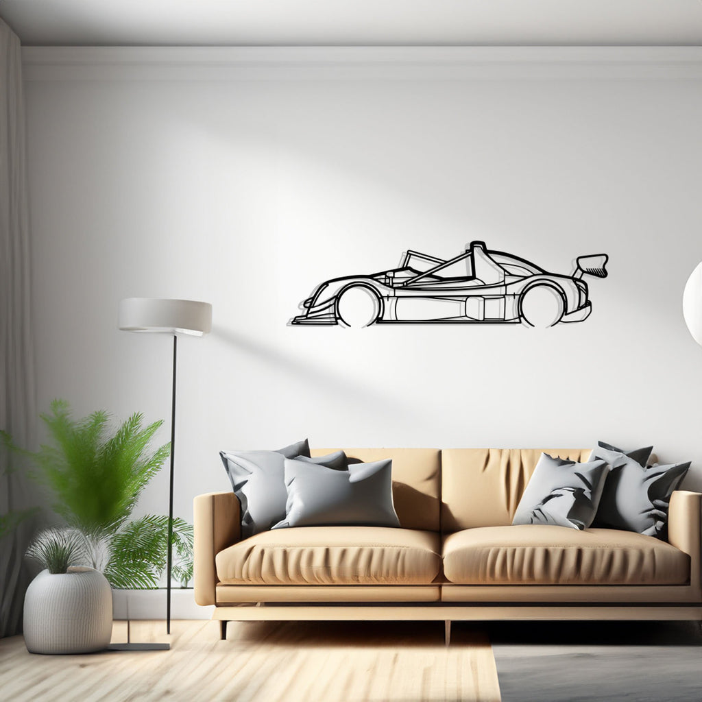 SR10 Detailed Car Silhouette Wall Art