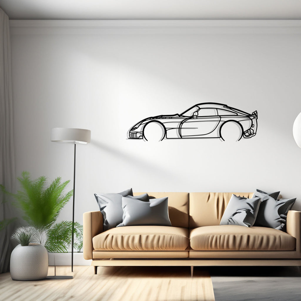 Sagaris 2005 Detailed Car Silhouette Wall Art