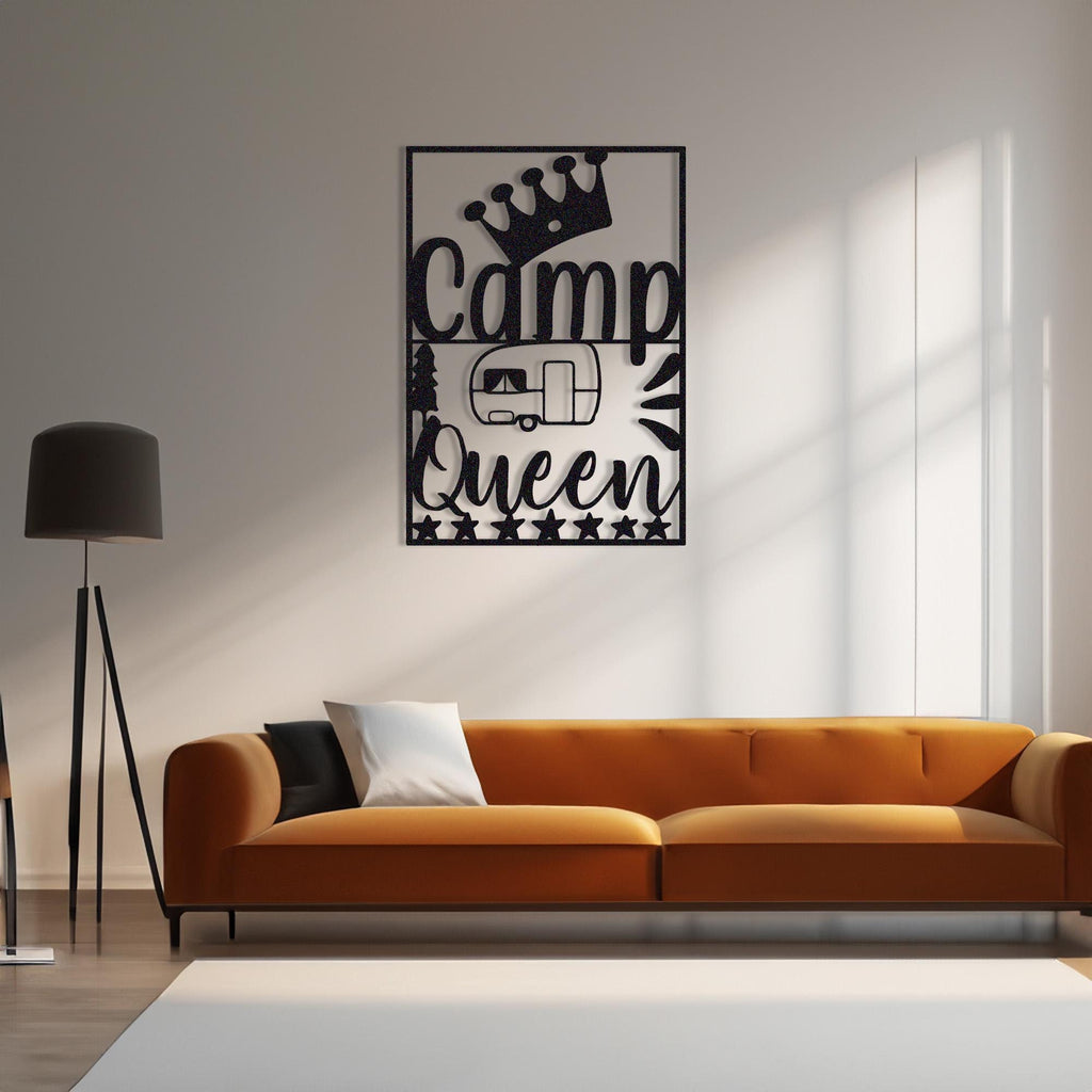 campers metal wall art