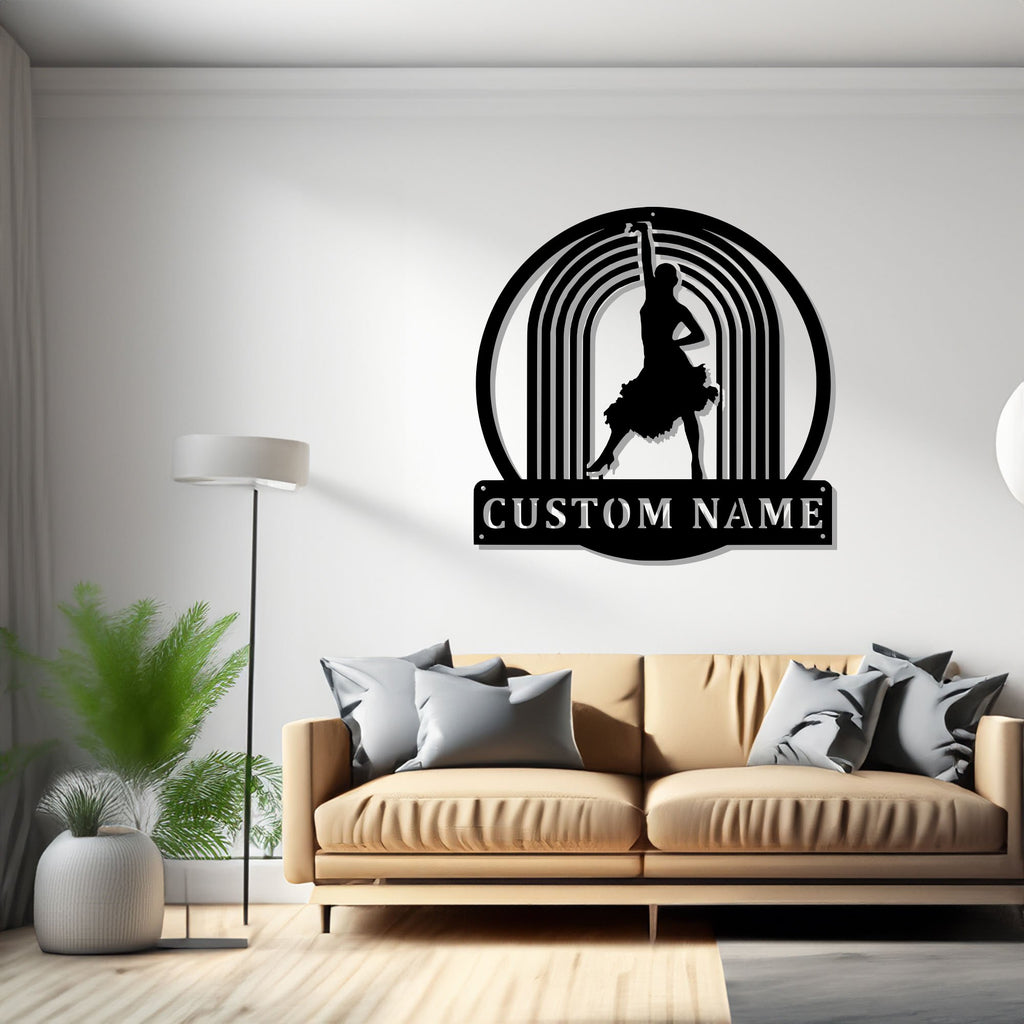 Personalized Contemporary Dancer Metal Sign, Contemporary Dancer Metal Wall Art, Contemporary Dancer Metal Sign, Contemporary Dancer Gift