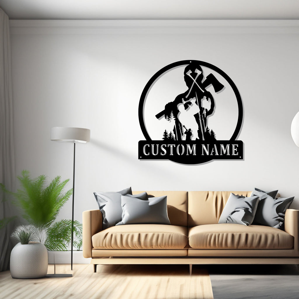 Custom Tree Arborist Metal Sign, Personalized Tree Arborist Name Sign Decoration For Room, Tree ArboristMetal Decor - 1758645756