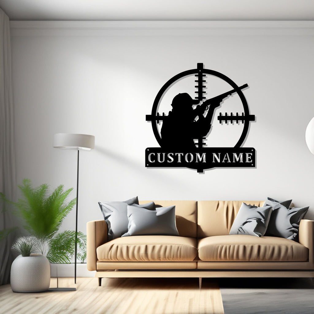 Personalized Shooting Sports Metal Sign, Shooting Sports Metal Wall Art, Shooting Sports Metal wall Decor, Shooting Sports Gift