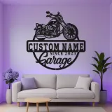Custom LED Motorcycle Metal Sign