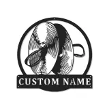 Cartel de metal LED personalizado de hélice, regalo náutico para entusiastas de los barcos, decoración para man cave u oficina