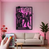 Personalized Marching Band Sign | Custom Musician LED Metal Wall Art | Band Member Gift | Music Room Decor