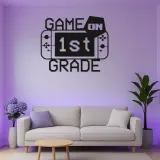 Gamer LED Sign for Wall | Custom 1st Grade Gift | Metal Art for Kids Room | Gaming Decor Light