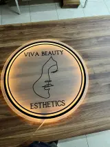 Personalisiertes LED-Neon-Schild | Frosted Acrylic Gold Mirror Geschäftsdécor | Premium Salon- & Büroschilder