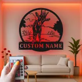 Custom Goat LED Sign | Personalized Metal Wall Art | Modern Farmhouse Decor & Gift for Animal Lovers | Barn & Nursery Accent