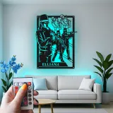 Personalized Marching Band Sign | Custom Musician LED Metal Wall Art | Band Member Gift | Music Room Decor