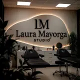 Custom Gold Mirror Business Sign | 3D Acrylic Logo for Wall | Salon & Office Decor | Luxury Branding