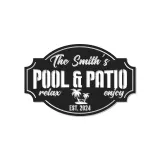 Custom Metal Pool Sign with LED | Personalized Patio & Bar Decor | Tropical Palm Tree Wall Art
