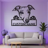 Cartel LED de perro personalizado | Cartel de nombre de mascota personalizado | Decoración iluminada conmemorativa | Regalo premium para amantes de los perros