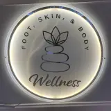 Cartel de neón LED de negocio personalizado | Logo retroiluminado de acrílico y metal | Decoración de pared para salón, estudio y oficina