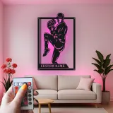 Insegna in metallo personalizzata con luce LED per lanciatore di baseball - Regalo sportivo personalizzato per atleti e decorazione per sala giochi