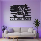 Custom Snowmobile Rider Metal Sign | Personalized LED Wall Art | Winter Sports Gift for Riders & Garage Decor