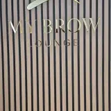 Panneau logo d'entreprise 3D personnalisé | Acrylique et métal | Décor mural de réception | Branding premium pour salons et bureaux