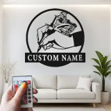 Custom Tattoo Artist LED Sign | Personalized Metal Wall Art for Tattoo Studios | Gift for Tattooist Shop Owner