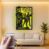Personalized Marching Band Sign | Custom Musician LED Metal Wall Art | Band Member Gift | Music Room Decor