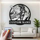 Insegna in metallo LED personalizzata con dinosauro per decorare la stanza dei bambini, regalo unico per amanti dei dinosauri