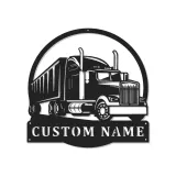 Insegna in metallo LED personalizzata per camion semi, regalo per camionisti, decorazione per garage o man cave 17
