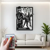 Personalized Marching Band Sign | Custom Musician LED Metal Wall Art | Band Member Gift | Music Room Decor