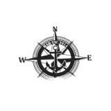 Nautical Compass LED Metal Wall Art | Custom Anchor Sign for Coastal Decor | Personalized Sailor Gift & Boat Cabin Signage