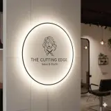Personalisierte frosted Acryl-LED-Schild | Individuelles Unternehmenslogo | Modernes Salon-, Spa- und Bürodekor