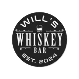 Cartel de metal personalizado con luz LED para bar de whisky, regalo personalizado para amantes del whisky, decoración de bar en casa