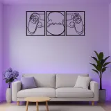 Insegna personalizzata per gamer | Arte in metallo LED con controller da gioco | Decorazione su misura per sala gaming per streamer e ragazzi