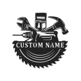 Custom Tool Set Led Light Metal Wall Art Personalized Gift for Handyman Garage or Workshop Decor 2