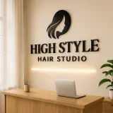 Cartel de Logo Empresarial 3D Personalizado | Arte de Pared de Acrílico o Metal para Recepción | Branding Moderno para Salones y Oficinas
