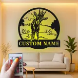 Custom Goat LED Sign | Personalized Metal Wall Art | Modern Farmhouse Decor & Gift for Animal Lovers | Barn & Nursery Accent