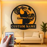 Panneau LED Toucan Personnalisé | Décoration Murale en Métal pour Patio & Décor Tropical | Cadeau pour Amateurs d'Oiseaux
