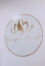 Custom Round Acrylic & Metal Salon Logo Sign | Personalized Business Name Signage for Spa & Beauty Studio Decor