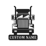 Insegna in metallo LED personalizzata per camion semi, regalo per camionisti, decorazione per garage o man cave 16