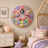 Cute Baby Girl Bedroom Wall Art Gift