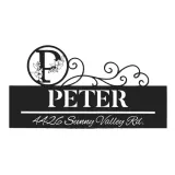 Custom Metal Monogram Letters family name Metal Address Sign House number Hanging Address Plaque Yard Sign Outdoor decor S12