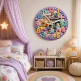 Cute Bedroom Wall Art Baby Girl or Boy Gift