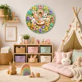 Pastel Woodland Animal Nursery Decor