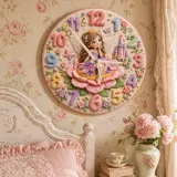 Baby Girl Nursery Gift Keepsake Art
