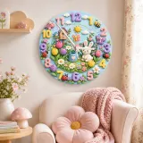 Pastel Floral Butterfly Nursery Decor