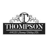 Custom Metal Monogram Letters family name Metal Address Sign House number Hanging Address Plaque Yard Sign Outdoor decor S2