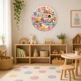 Baby Girl Bedroom Wall Art & Birthday Keepsake