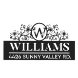 Custom Metal Monogram Letters family name Metal Address Sign House number Hanging Address Plaque Yard Sign Outdoor decor S30