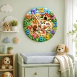 Cute Dog Themed Nursery Decor