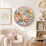 Pastel Pet Animal Nursery Wall Decor