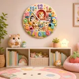 Cute Pastel Animal Nursery Decor