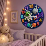 Galaxy Planets Nursery Decor