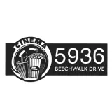 Custom Metal Cinema popcorn movie lover Metal Address Sign Custom House number Hanging Address Plaque Yard Sign Outdoor