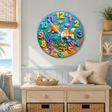 Colorful Fish Treasure Nursery Decor